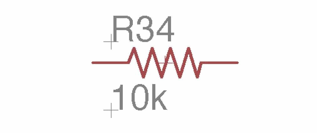 resistor symbole
